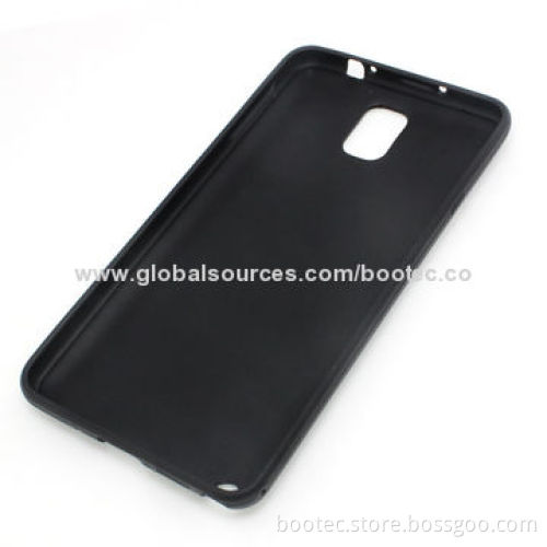 TPU Mobile Phone Cases for Samsung Galaxy Note3 with Solid Color, OEM/ODM Orders Welcomed
